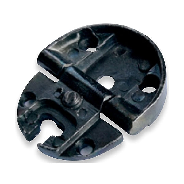 METAL STYLE CERNIERA DA INCASSO IN ZAMA BRUNITA MM35 PZ2