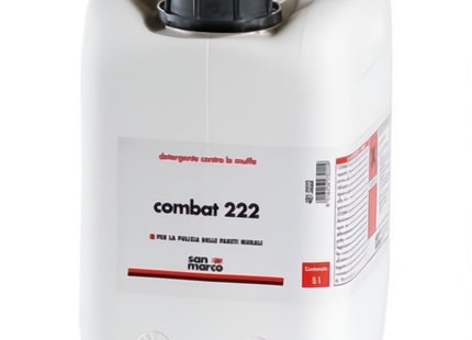 SAN MARCO COMBAT 222 LT 5 DETERGENTE PER LA PULIZIA DI ALGHE E MUFFE