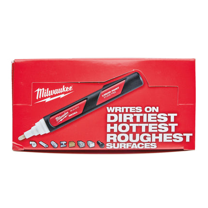 MILWAUKEE PENNARELLO INDELEBILE VERNICE LIQUIDA ROSSO