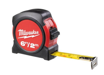 MILWAUKEE FLESSOMETRO SERIE MINI 2M/6FT MT 2 NASTRO DA MM13