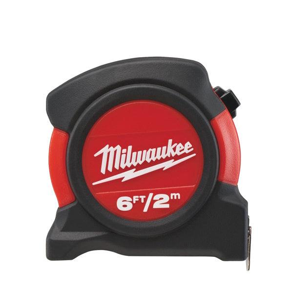 MILWAUKEE FLESSOMETRO SERIE MINI 2M/6FT MT 2 NASTRO DA MM13