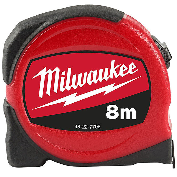 MILWAUKEE FLESSOMETRO SERIE SLIM MT 8 NASTRO DA MM25