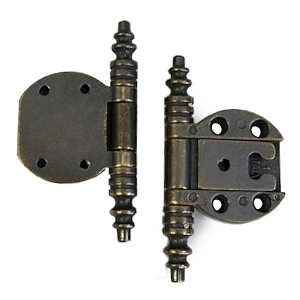 METAL STYLE CERNIERA DA INCASSO IN ZAMA BRONZATA MM70X60X35 PZ2