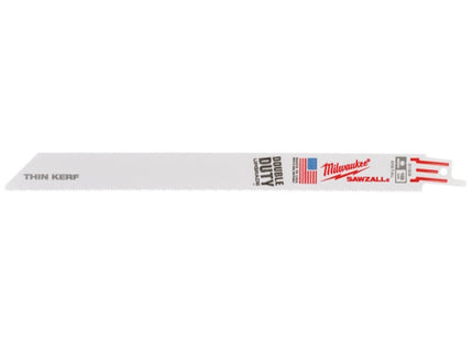 MILWAUKEE LAME PER SEGA DIRITTA PER METALLI THIN KERF