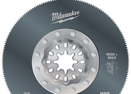 MILWAUKEE LAMA PER MULTIFUNZIONE MULTIMATERIALE MM85X20