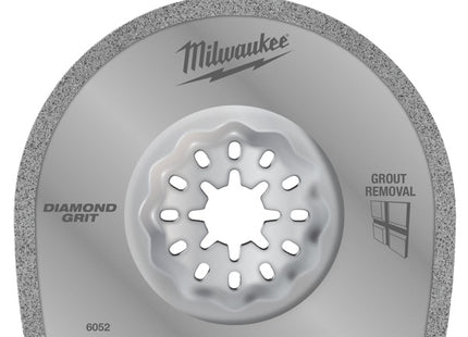 MILWAUKEE LAMA PER MULTIFUNZIONE DIAMANTATA PER INTONACI D.MM75X25X1,2