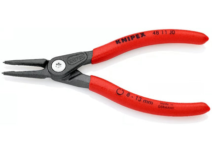 KNIPEX PINZA PER SEEGER INTERNI BECCHI DIRITTI 4811J D.MM 8- 13 MM140