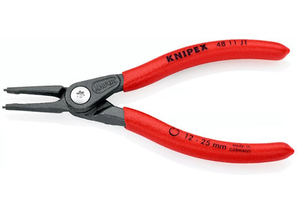 KNIPEX PINZA PER SEEGER INTERNI BECCHI DIRITTI 4811J D.MM12- 25 MM140