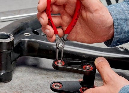 KNIPEX PINZA PER SEEGER INTERNI BECCHI DIRITTI 4811J D.MM12- 25 MM140