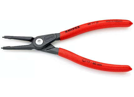 KNIPEX PINZA PER SEEGER INTERNI BECCHI DIRITTI 4811J D.MM19- 60 MM180