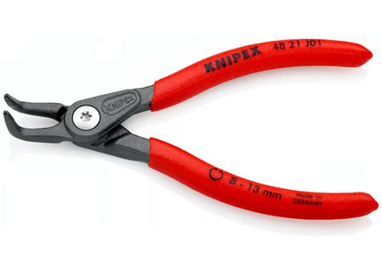 KNIPEX PINZA PER SEEGER INTERNI BECCHI A 90° 4821J D.MM 8- 13 MM130