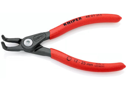 KNIPEX PINZA PER SEEGER INTERNI BECCHI A 90° 4821J D.MM12- 25 MM130