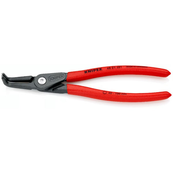 KNIPEX PINZA PER SEEGER INTERNI BECCHI A 90° 4821J D.MM40-100 MM210