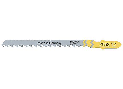 MILWAUKEE LAME SEGHETTO ALTERNATIVO PER TAGLI CURVI MM 75X4/1,2 PZ5