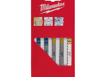 MILWAUKEE LAME SEGHETTO ALTERNATIVO MISTE MM 75 PZ5