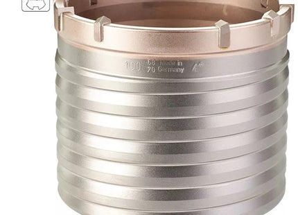 MILWAUKEE PUNTA PERFORATRICE A CORONA IN TCT SISTEMA SDS-MAX D.MM100X100