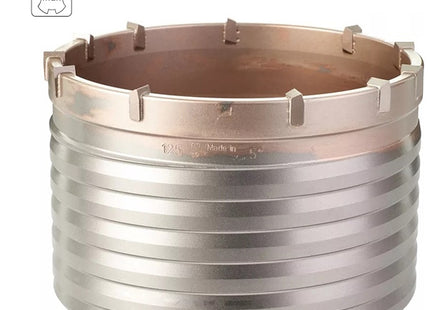 MILWAUKEE PUNTA PERFORATRICE A CORONA IN TCT SISTEMA SDS-MAX D.MM125X100
