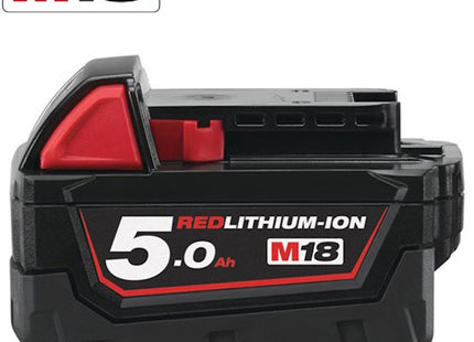 MILWAUKEE BATTERIA 18V 5,0AH ART. M18B5 (V1/23)