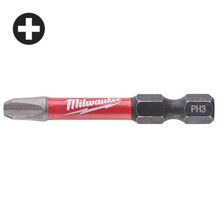 MILWAUKEE INSERTI BITS PER VITI A CROCE PHILLIPS PH3X50MM CONF.PZ 1