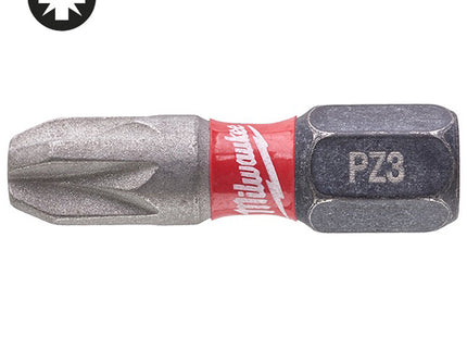 MILWAUKEE INSERTI BITS PER VITI A CROCE POZIDRIV PZ3X25MM CONF.PZ 2