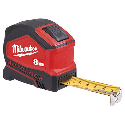 MILWAUKEE FLESSOMETRO SERIE AUTOLOCK MT 8 NASTRO DA MM25