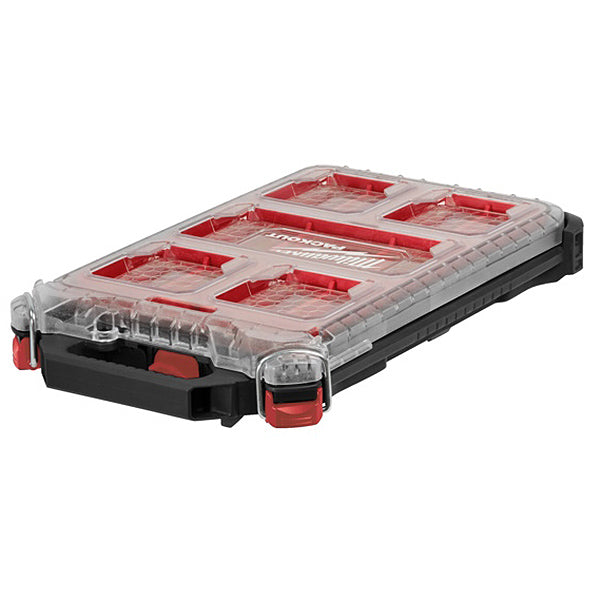 MILWAUKEE PACKOUT VALIGETTA ORGANIZER SLIM COMPATTO MM249X411X64