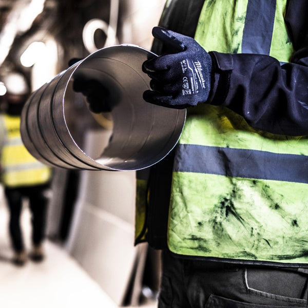 MILWAUKEE GUANTI MOD. CUT E GLOVES COLORE GRIGIO/NERO