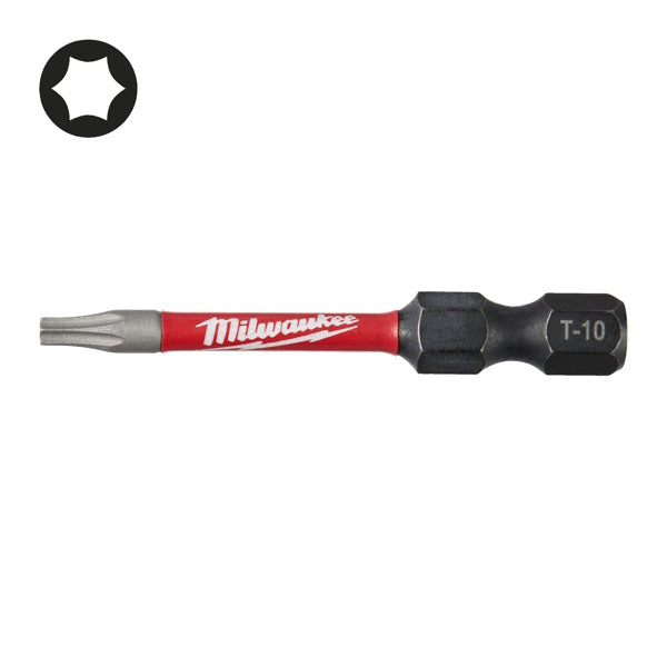 MILWAUKEE INSERTI BITS PER VITI TORX DA MM50 ATTACCO 1/4"