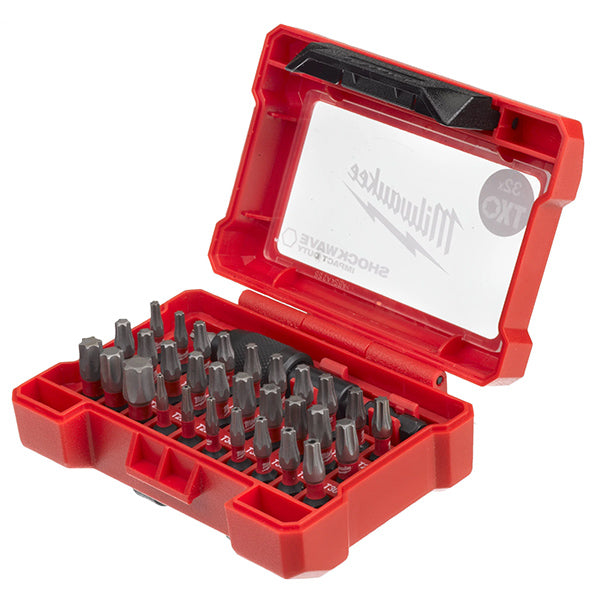 MILWAUKEE SET INSERTI BITS TORX CON PORTAINSERTI IN BOX PZ32