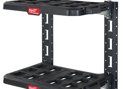 MILWAUKEE PACKOUT SCAFFALATURA MOBILE 2 RIPIANI + 2 MONTANTI
