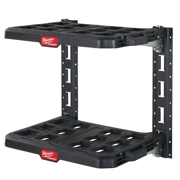 MILWAUKEE PACKOUT SCAFFALATURA MOBILE 2 RIPIANI + 2 MONTANTI