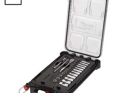 MILWAUKEE PACKOUT SERIE BUSSOLE CON ACCESSORI DA 1/4" PZ28