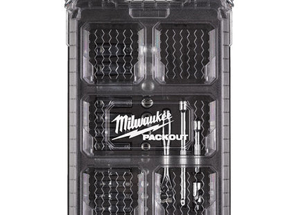 MILWAUKEE PACKOUT SERIE BUSSOLE CON ACCESSORI DA 1/4" PZ28