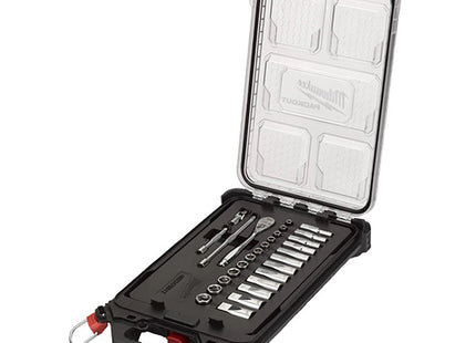 MILWAUKEE PACKOUT SERIE BUSSOLE CON ACCESSORI DA 1/4" PZ28