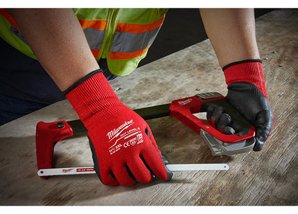 MILWAUKEE GUANTI MOD. CUT C GLOVES COLORE ROSSO/NERO TG11 (XXL)