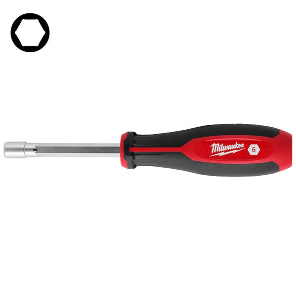 MILWAUKEE GIRAVITE A BUSSOLA ESAGONALE MAGNETICO HOLLOWCORE MM 6