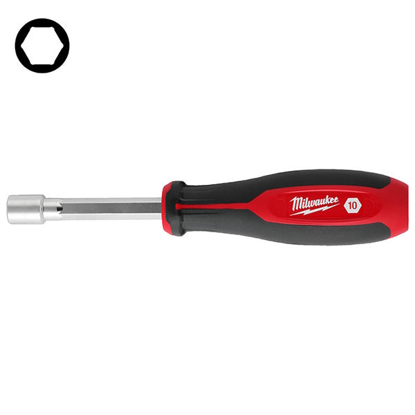 MILWAUKEE GIRAVITE A BUSSOLA ESAGONALE MAGNETICO HOLLOWCORE MM10