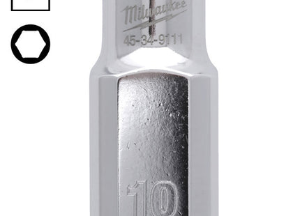 MILWAUKEE CHIAVE A BUSSOLA A MANO 1/2" ESAGONALE MM10