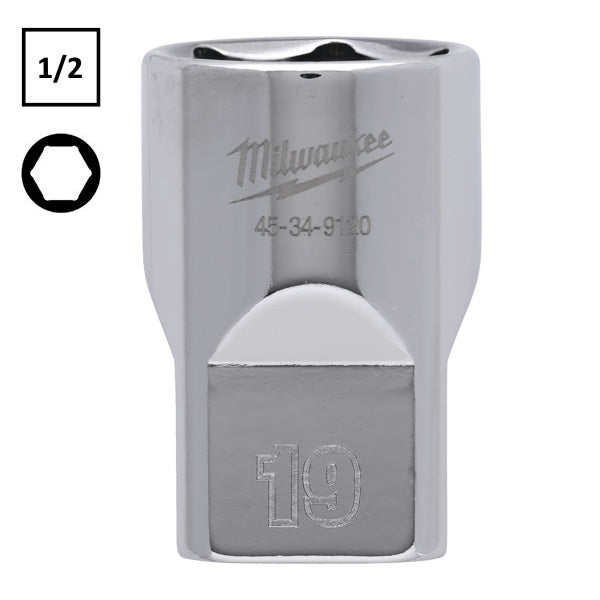 MILWAUKEE CHIAVE A BUSSOLA A MANO 1/2" ESAGONALE MM19