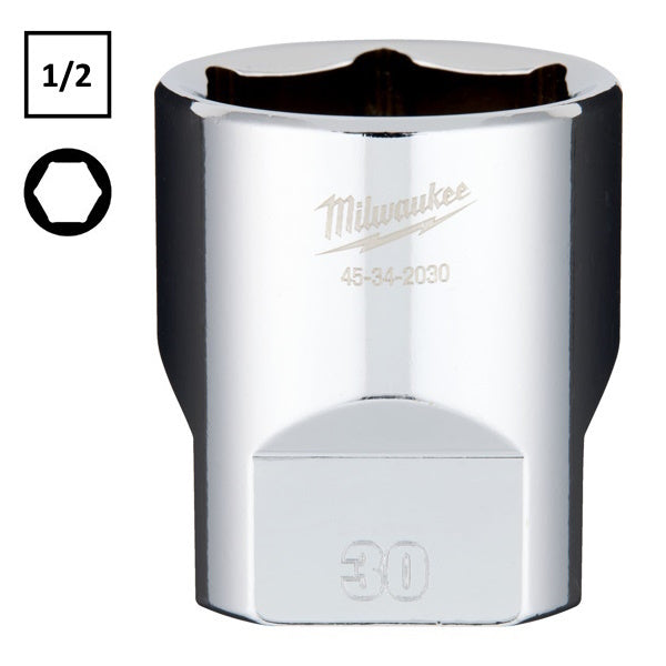 MILWAUKEE CHIAVE A BUSSOLA A MANO 1/2" ESAGONALE MM30