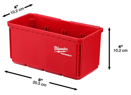 MILWAUKEE PACKOUT CESTINO MM100X200 CONFEZIONE DA PZ.2