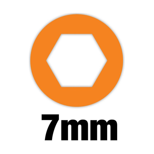 MILWAUKEE GIRAVITE A BUSSOLA ESAGONALE HOLLOWCORE MM 7