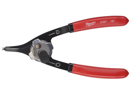 MILWAUKEE PINZA PER SEEGER INTERNI-ESTERNI BECCHI 18° PICCOLA
