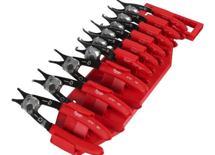 MILWAUKEE SET DI PINZE PER SEEGER INTERNI-ESTERNI PZ9