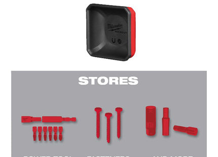 MILWAUKEE PACKOUT CESTINO COMPATTO MAGNETICO MM10X10X45