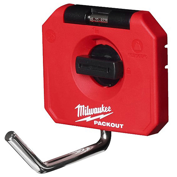 MILWAUKEE PACKOUT GANCIO SINGOLO DIRITTO CORTO PORTATA KG6,8 MM98X98X120