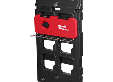 MILWAUKEE PACKOUT GANCIO MULTIPLO DRITTO CORTO PORTATA KG9 MM232X77X100