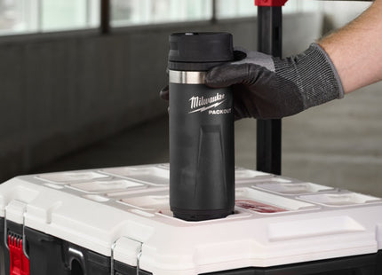 MILWAUKEE PACKOUT BORRACCIA CON COPERCHIO FORATO DA ML.532 NERA