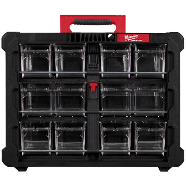 MILWAUKEE PACKOUT ORGANIZER CON CONTENITORI MM500X386X170