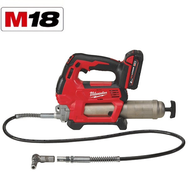 MILWAUKEE PISTOLA PER GRASSO A BATTERIA M18 GG-201C (V1/23)